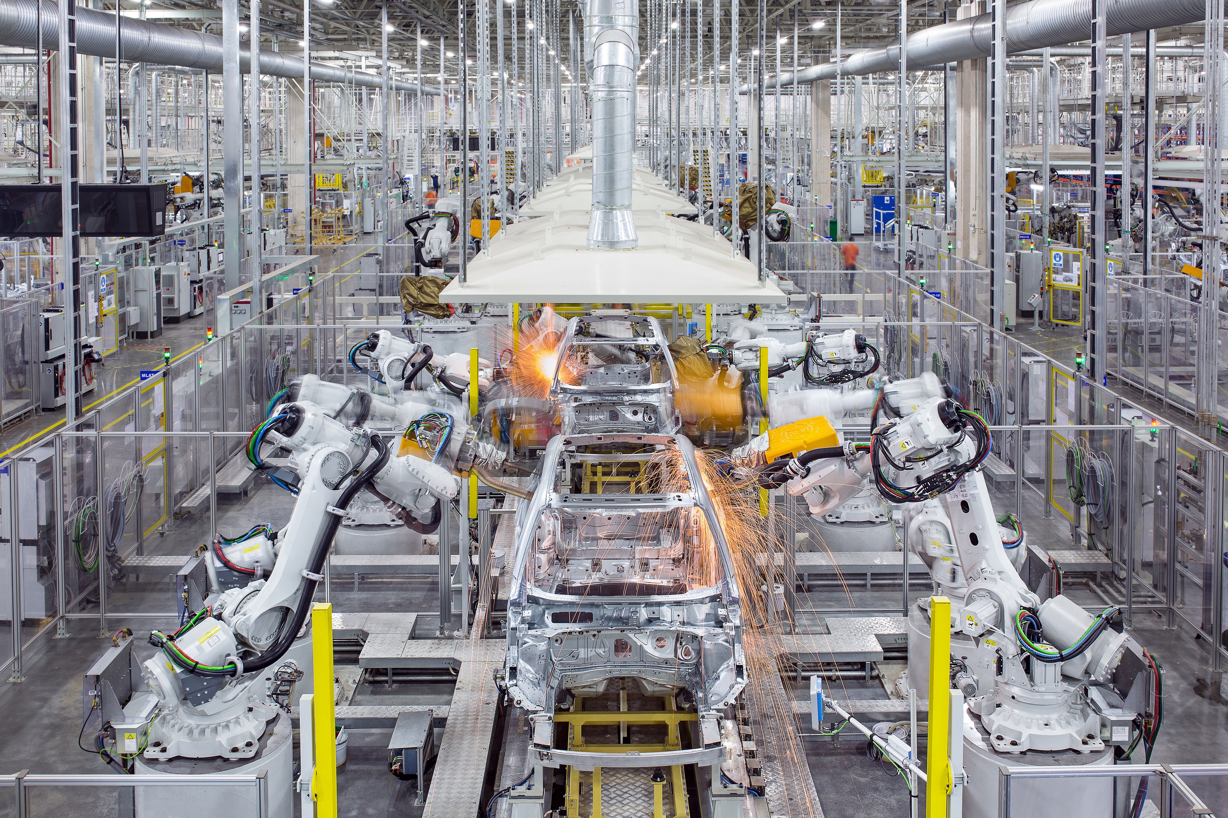 Volvo cars manufacturing facility
