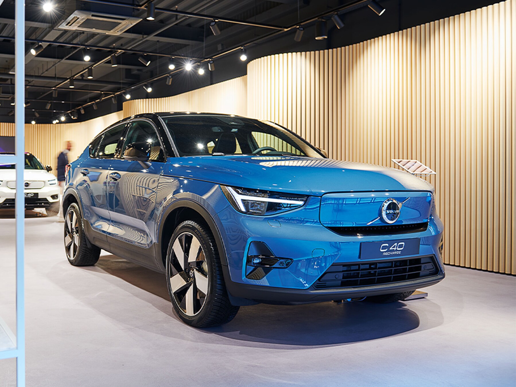 The new pure electric Volvo C40 