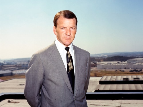 Pehr G. Gyllenhammar, konsernsjef i Volvo Cars fra 1971 til 1983.