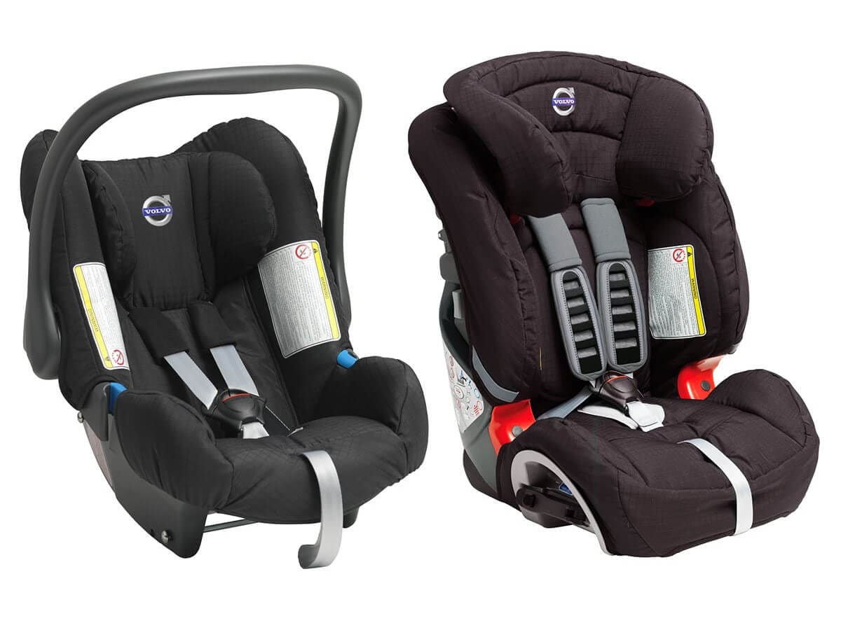 Volvo Cars 在 2009 年導入了新一代的兒童安全座椅。