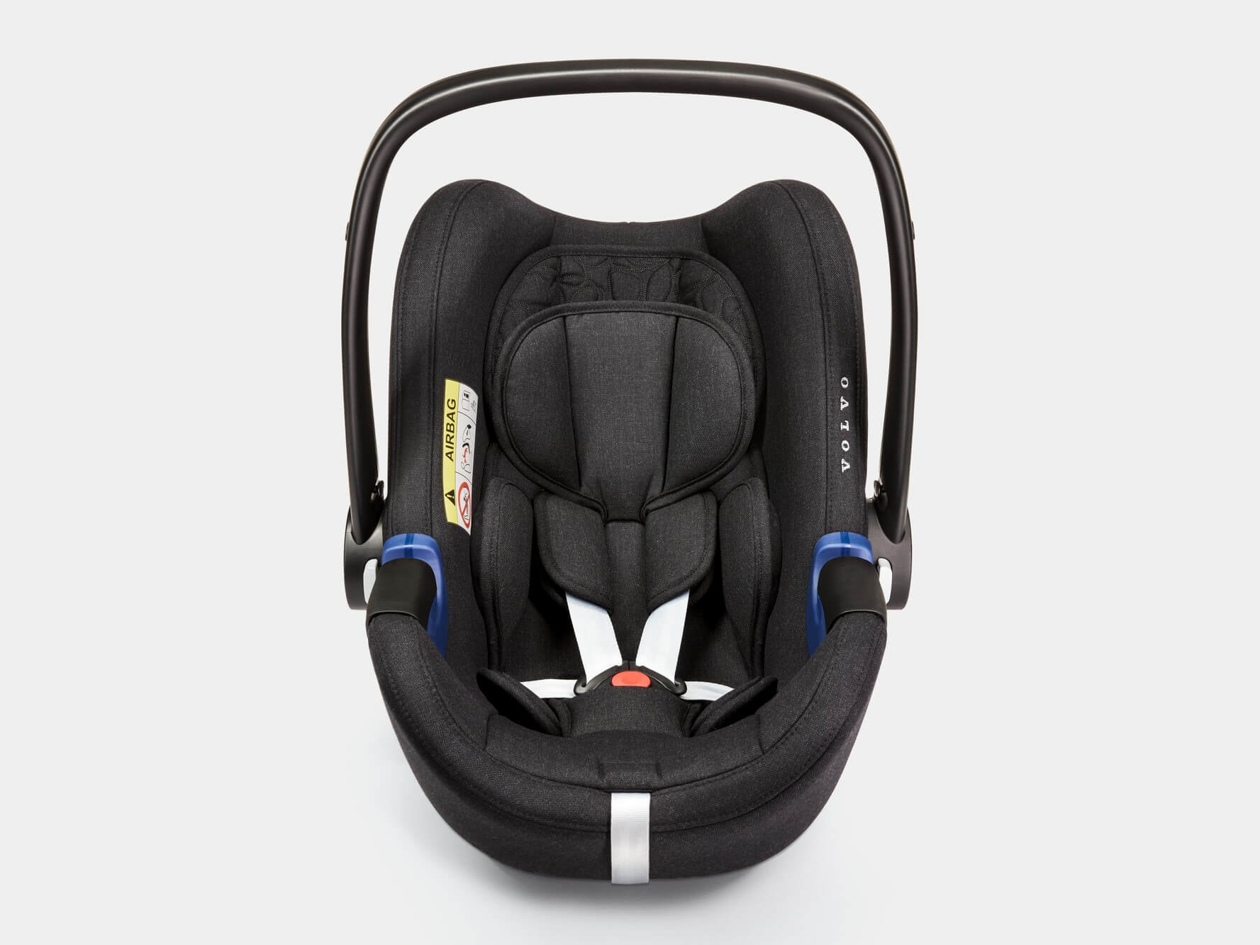 Volvo barnestol til spædbørn, der måler 40-73 cm.