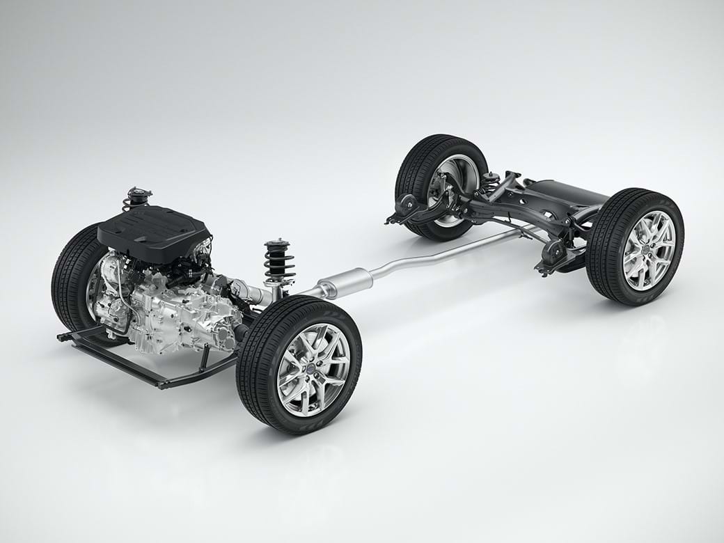 Η σπονδυλωτή πλατφόρμα Compact Modular Architecture (CMA) της Volvo Cars