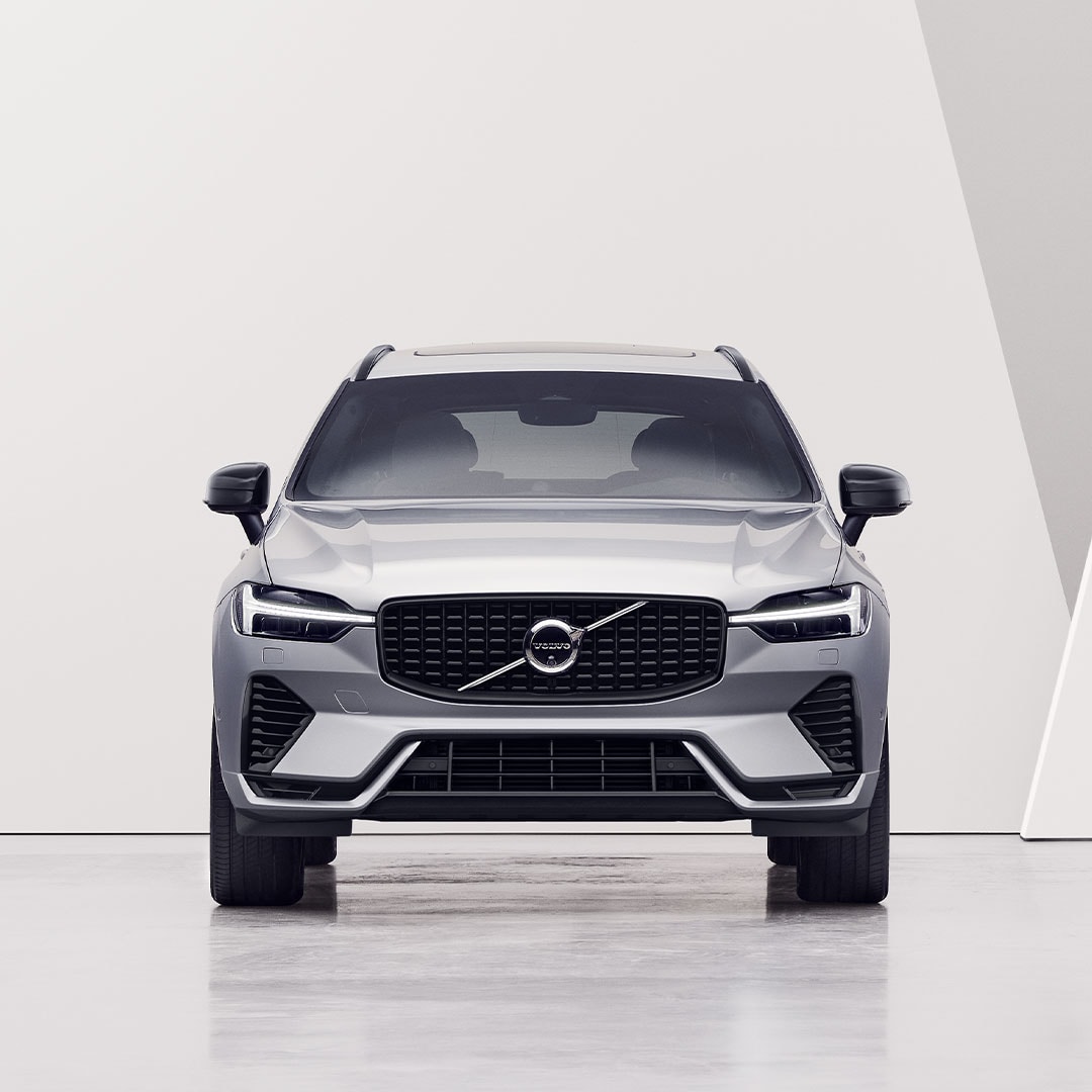 The front of a Volvo XC60.