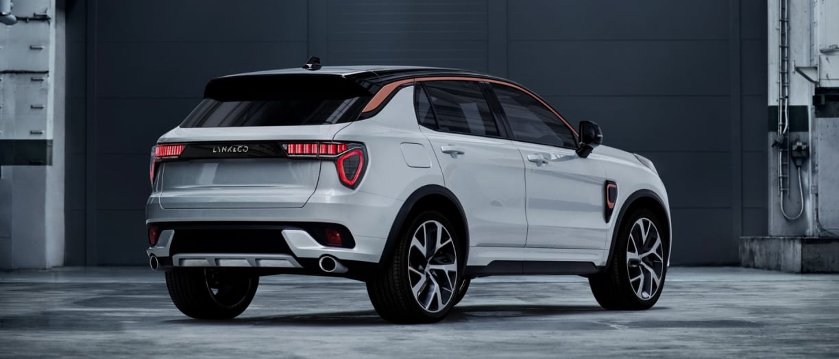 Une Lynk & Co blanche