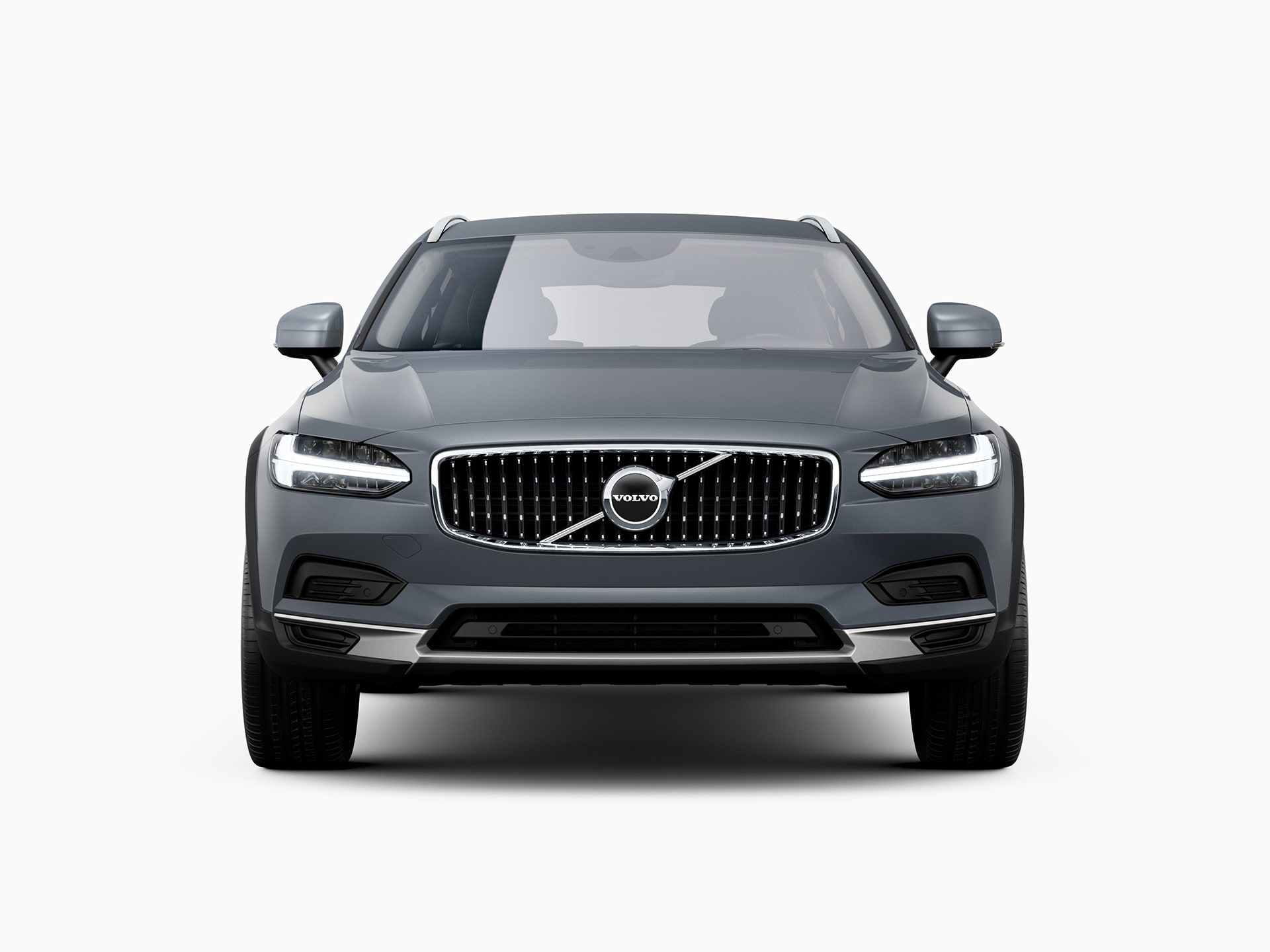 The front of a Volvo V90 Cross Country.
