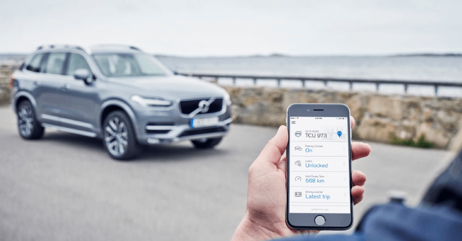 Volvo on Call - XC90 and iPhone