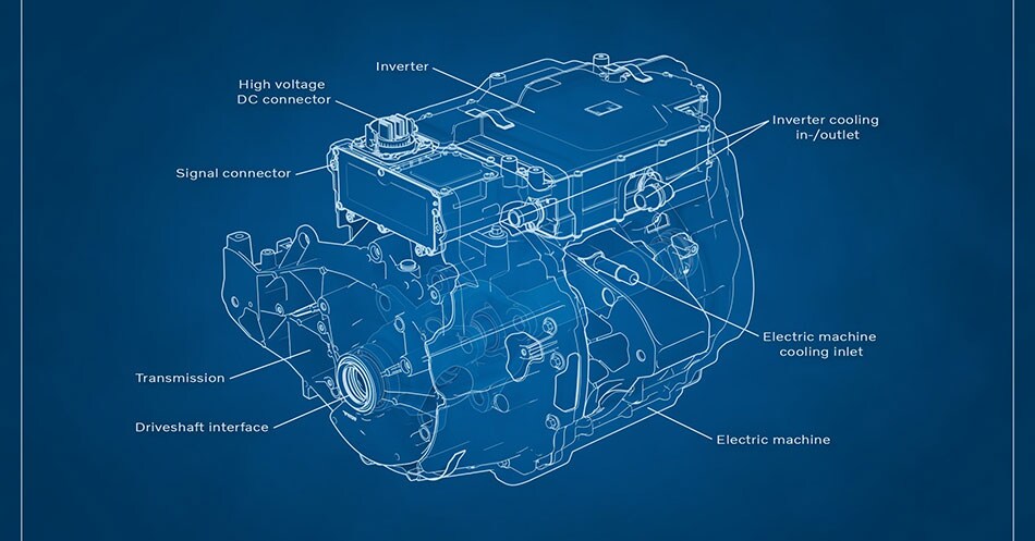 Volvo electric motor blueprint