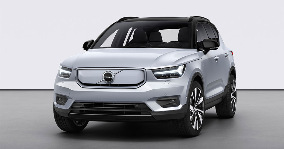 Electric XC40 front