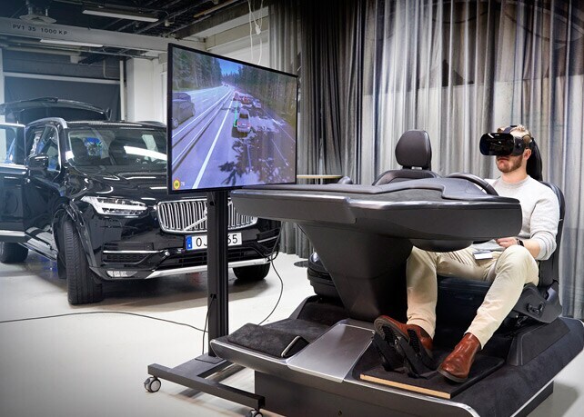 Ο «απόλυτος εξομοιωτής οδήγησης» της Volvo Cars χρησιμοποιεί την τελευταία τεχνολογία gaming για την εξέλιξη ασφαλών αυτοκινήτων