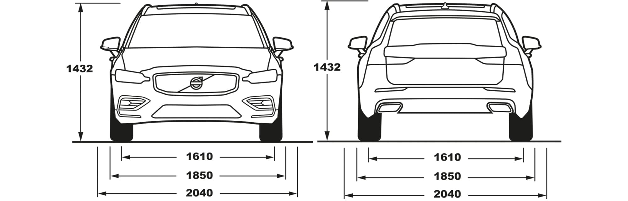 Dimensions Volvo Cars UK