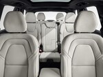 Interior view of a Volvo XC90 displaying 7 seats