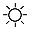 Brightness symbol