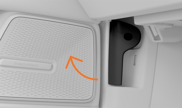Pulling the interior release lever