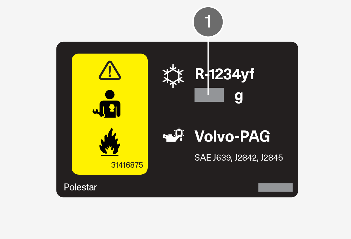 PS-1939-Refrigerant weight R1234yf