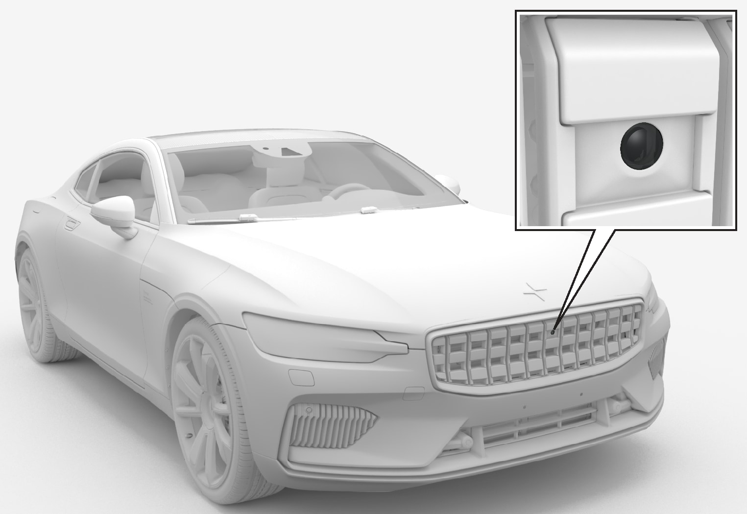 PS-1926-Park Assist Camera placement front