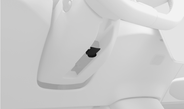 Leva di regolazione del volante