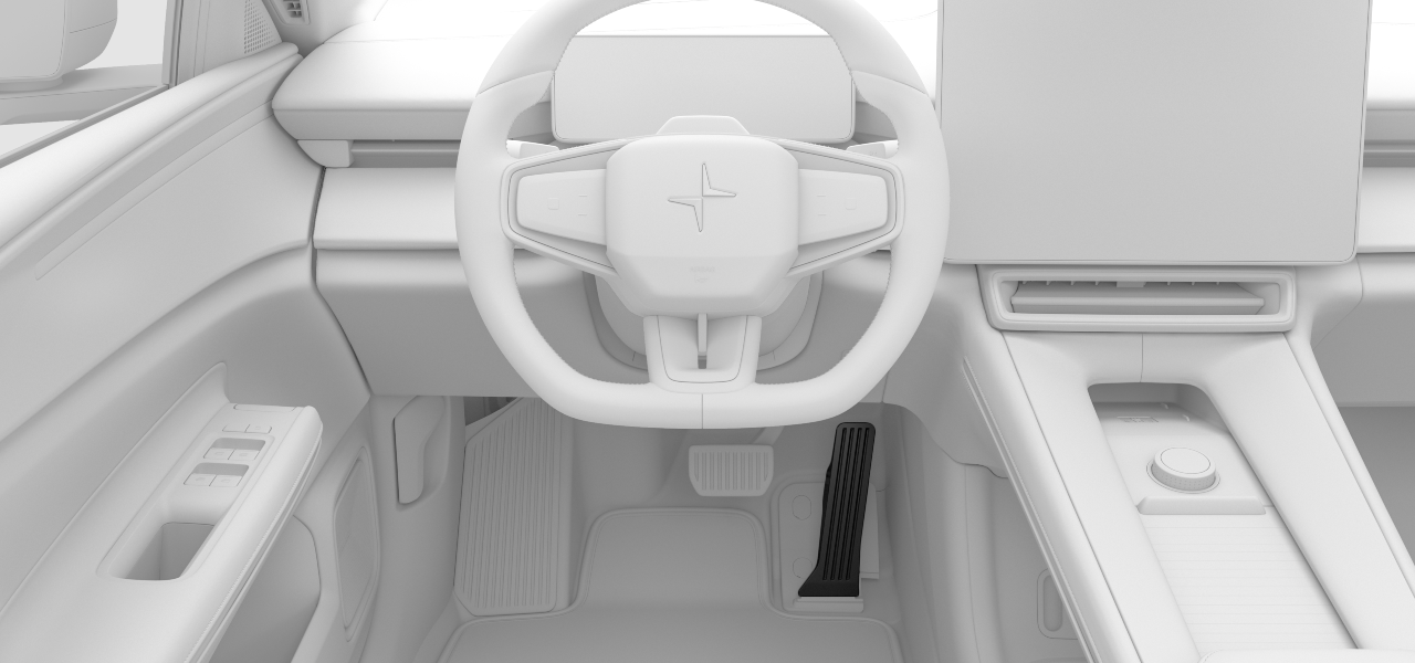 The accelerator pedal