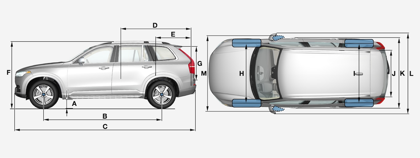 P5-1717-XC90-Overview with measurements