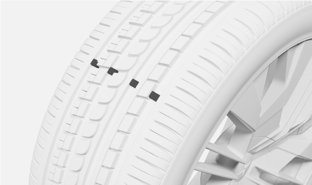 Tread wear indicators