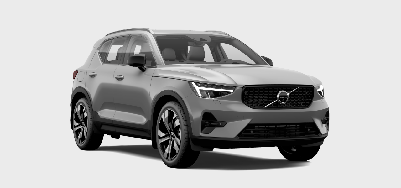 Front side view of a car