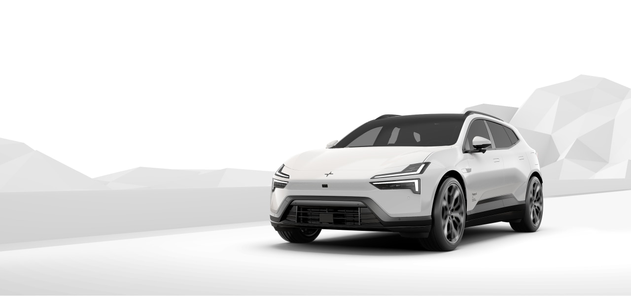 Teel sõitev auto