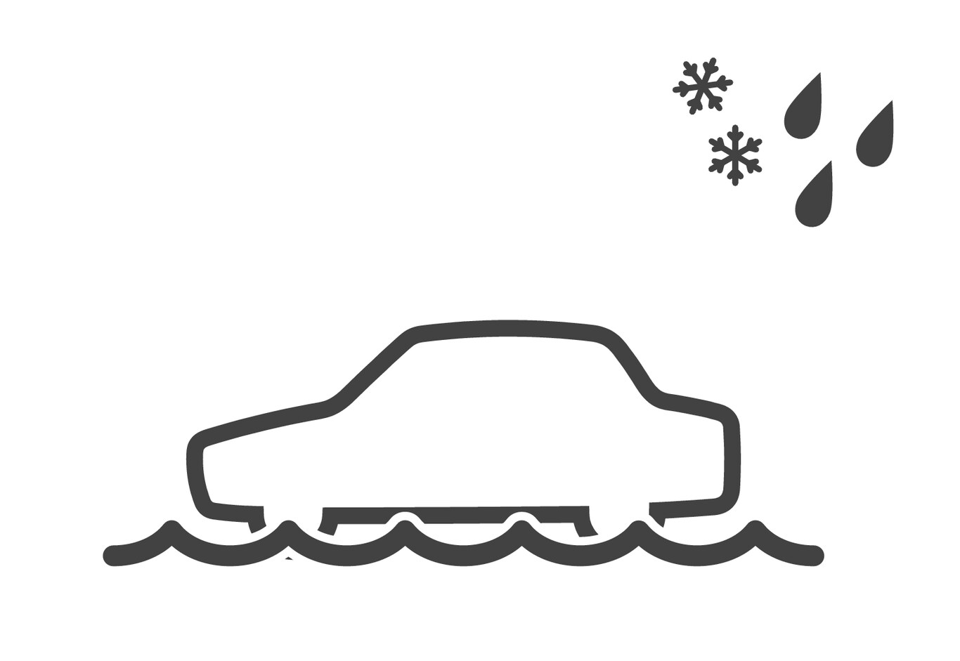 P5-1546-The road can get slippery when raining/snowing- Japan