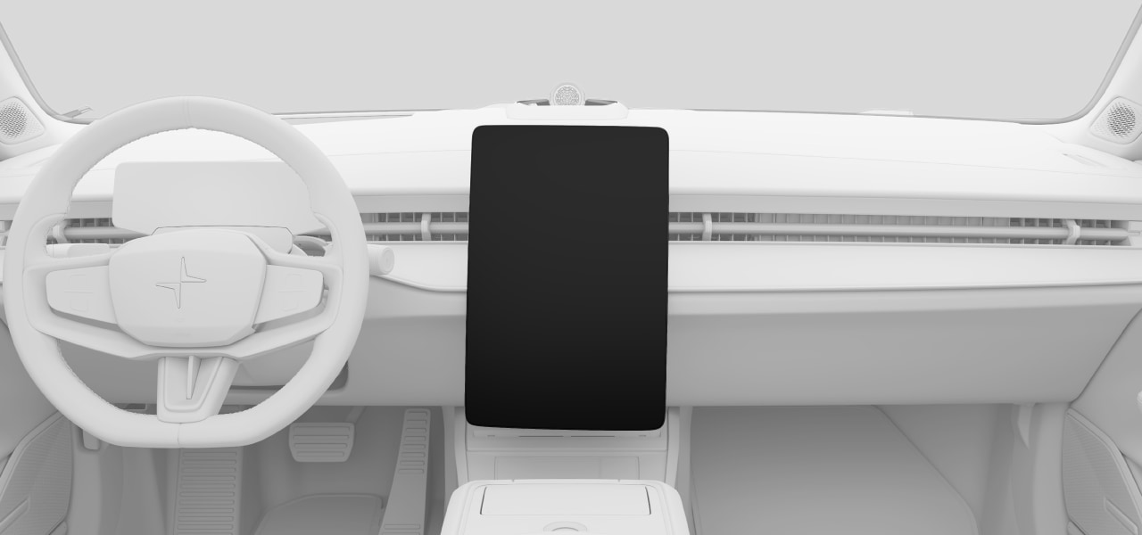 Posizione del display centrale