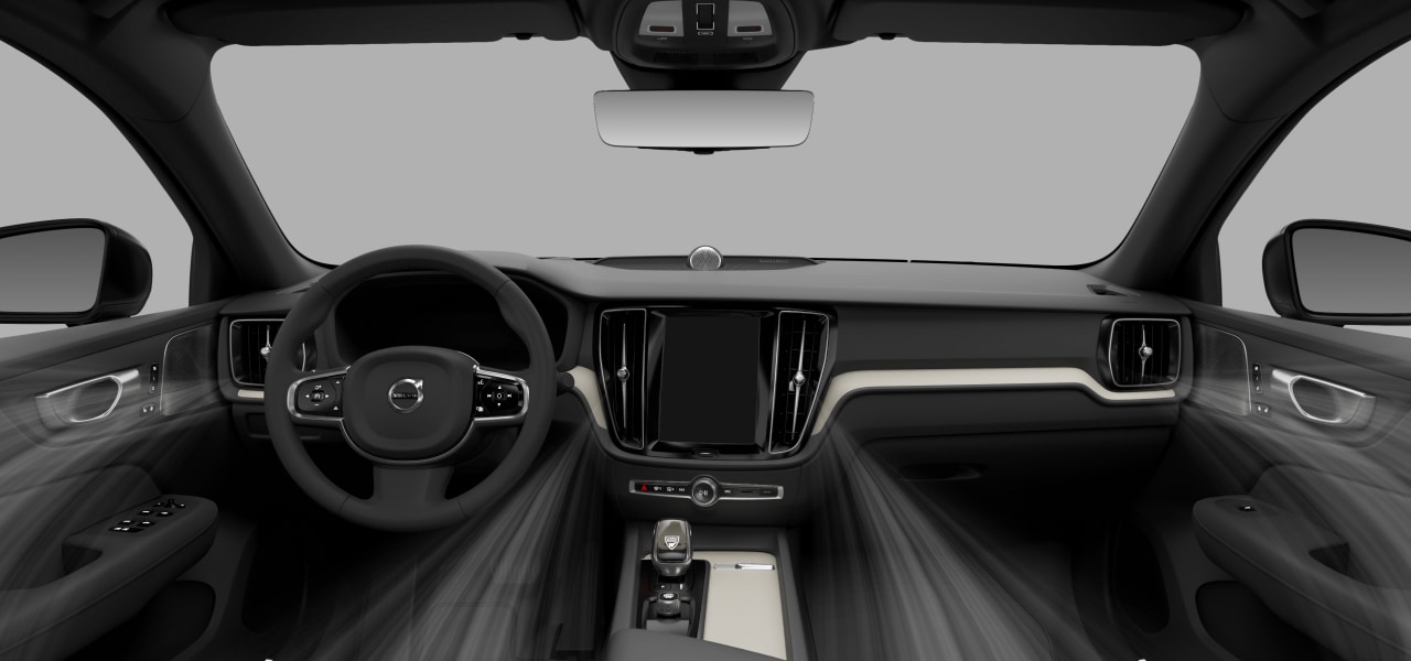 Interior view of the vehicle