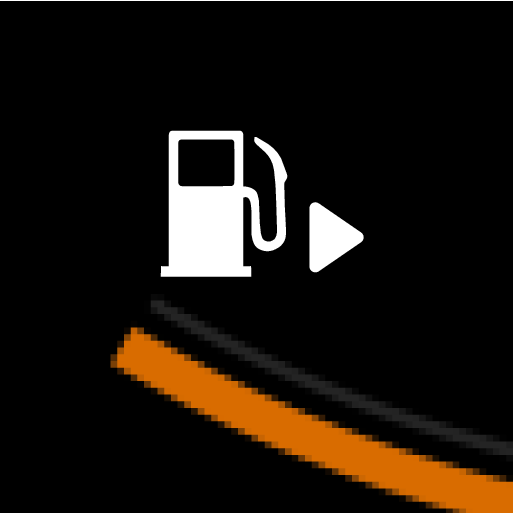 PS-1926-Fuel filler flap side indicator