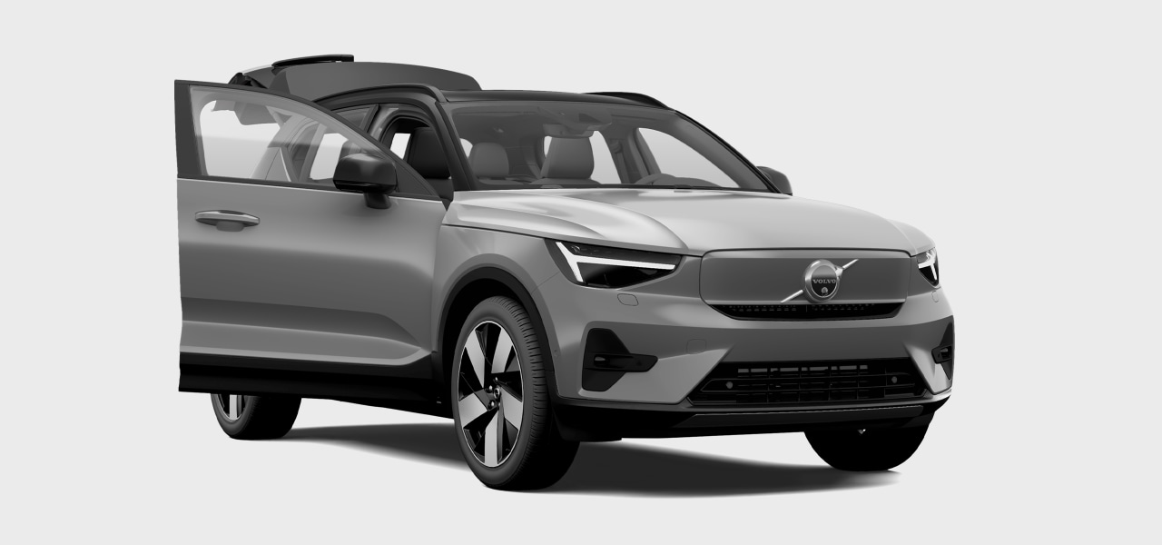 Side view of the car