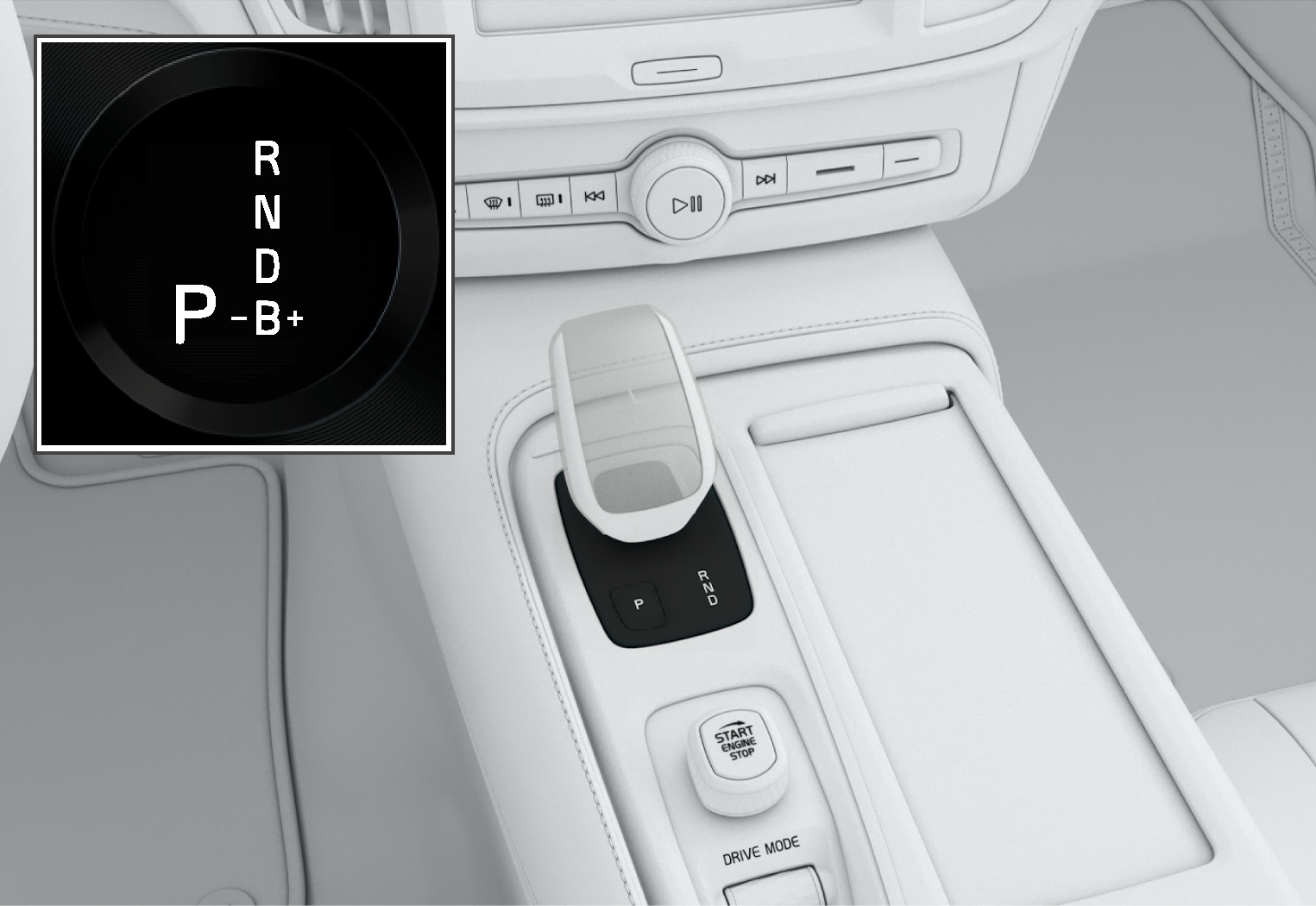 PS-1926-Gear shifter and gear shift modes