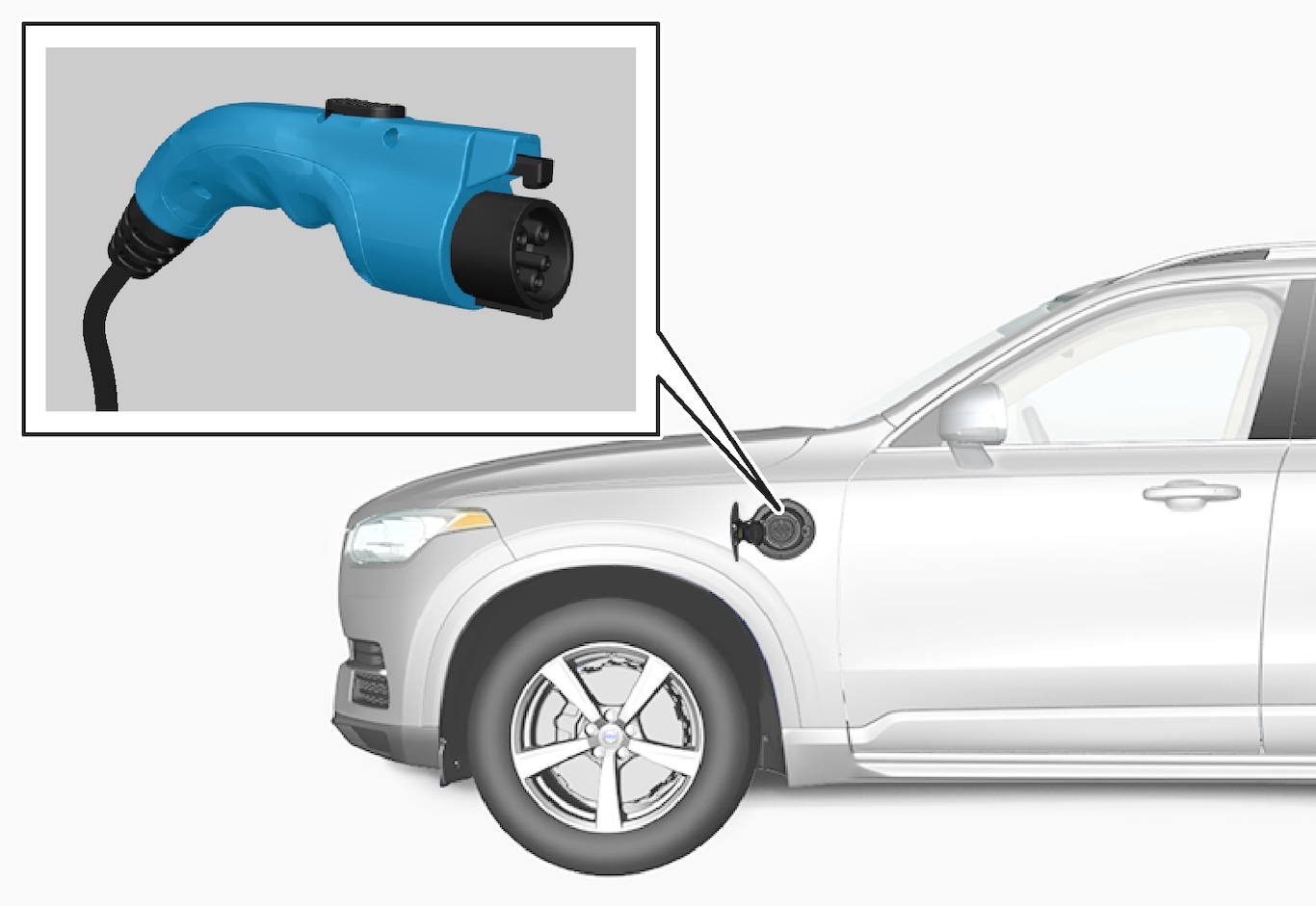 P5-1519-XC90 Hybrid - Charging US