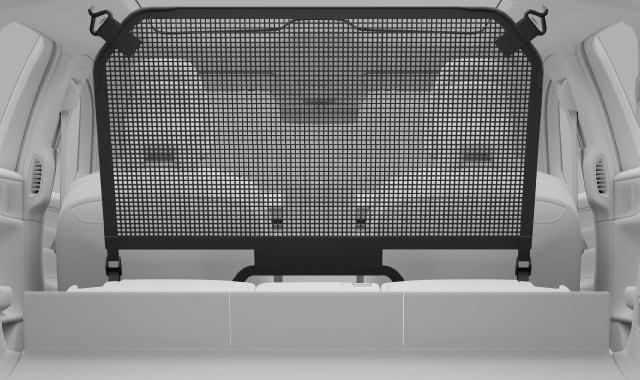 Mounted safety net.