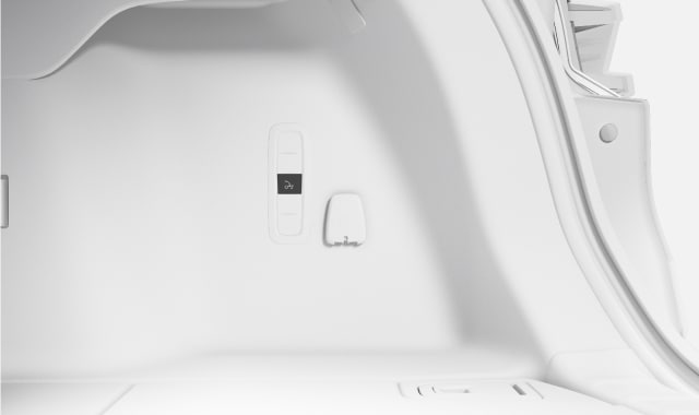 Bouton tactile de la barre de remorquage