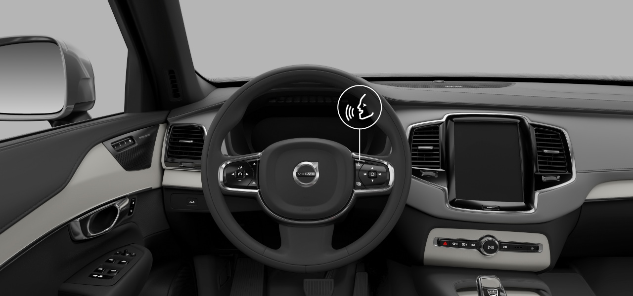 Vista interior frontal