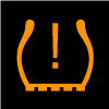 Tyre pressure monitoring symbol