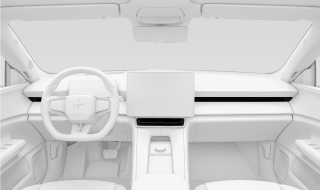 Adjustable air vents in the front of the passenger compartment.