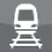 Px-1020-NAV-POI-ikon - Järnvägsstation