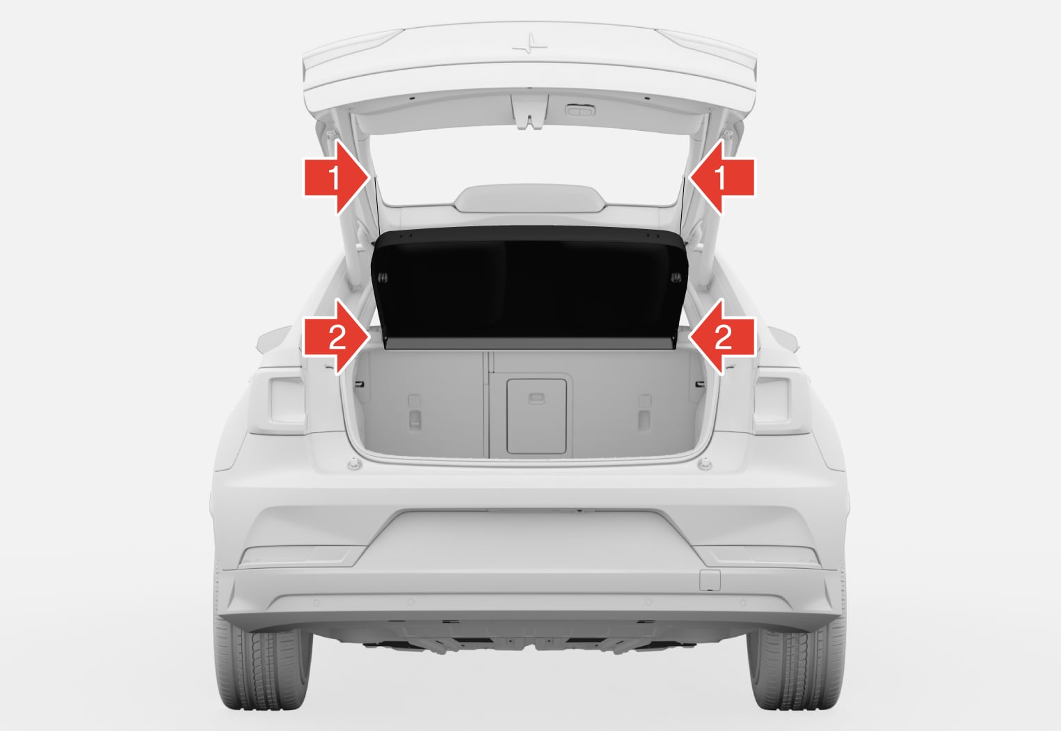 PS-2007-Parcel shelf removal