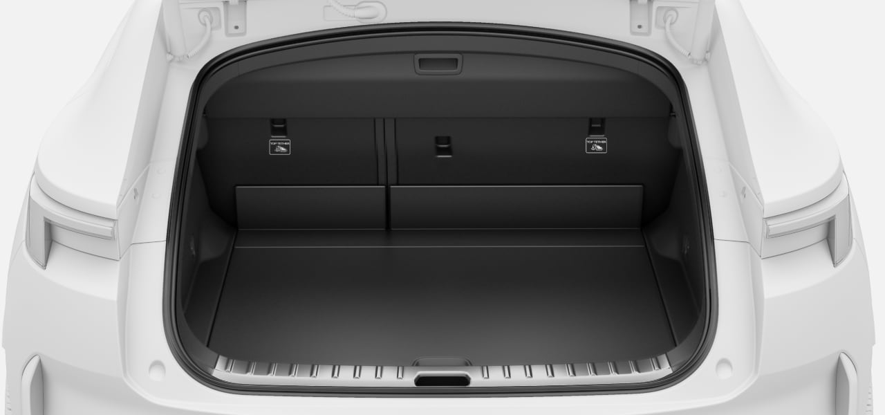 Trunk space and storage locations