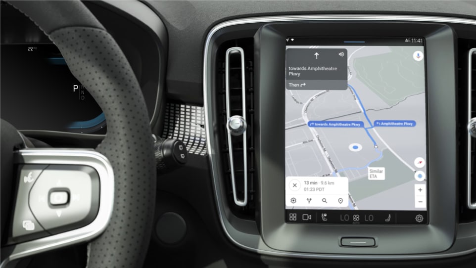 Google tích hợp trên Volvo S90 2026