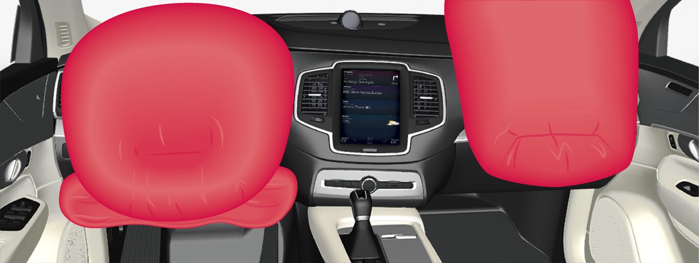 P5-1717-XC90–Safety–Driver and passenger airbags