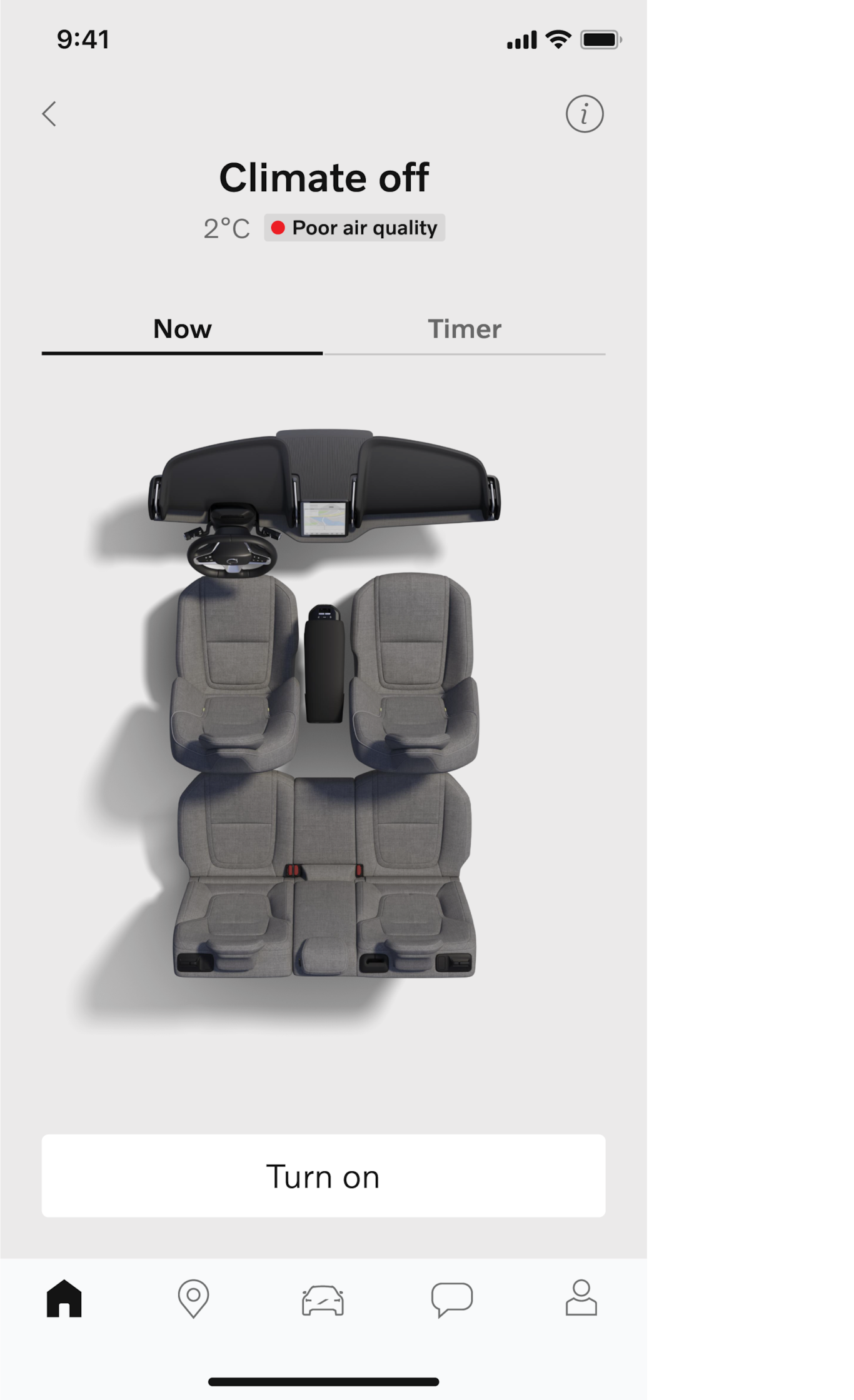 In-car temp