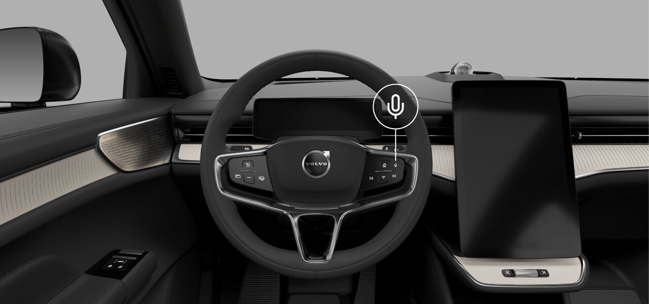 Vista anteriore degli interni