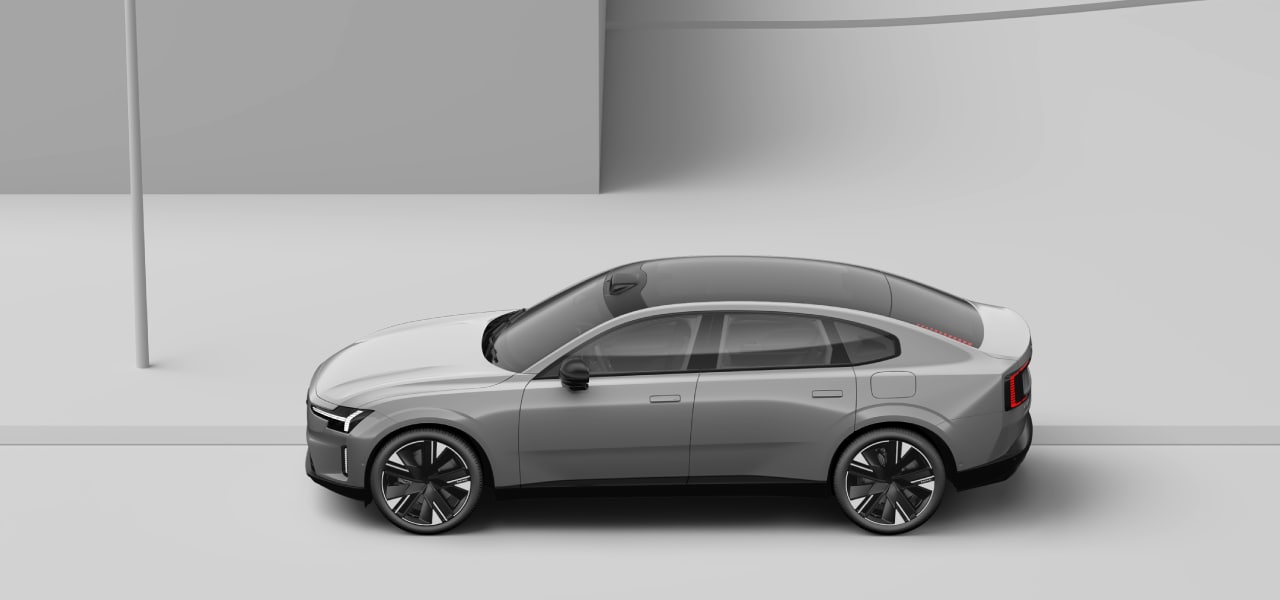 En bil som kjører på en vei.