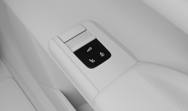 Backrest tilt buttons