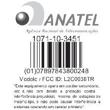 P3-10w46-Typgodkännande Radar Brasilien