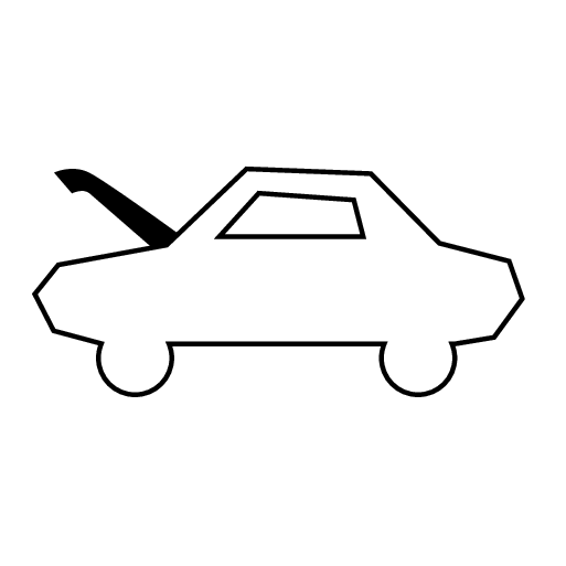 PS-1926-Open hood symbol