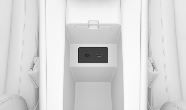 Front USB ports