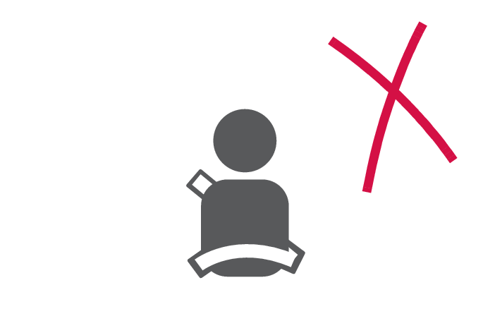 P3/P4-1546–Japan New–47 Placera inte bältet bakom axeln